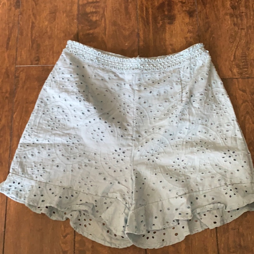 Nwot June And Hudson High Waist Short With Pattern